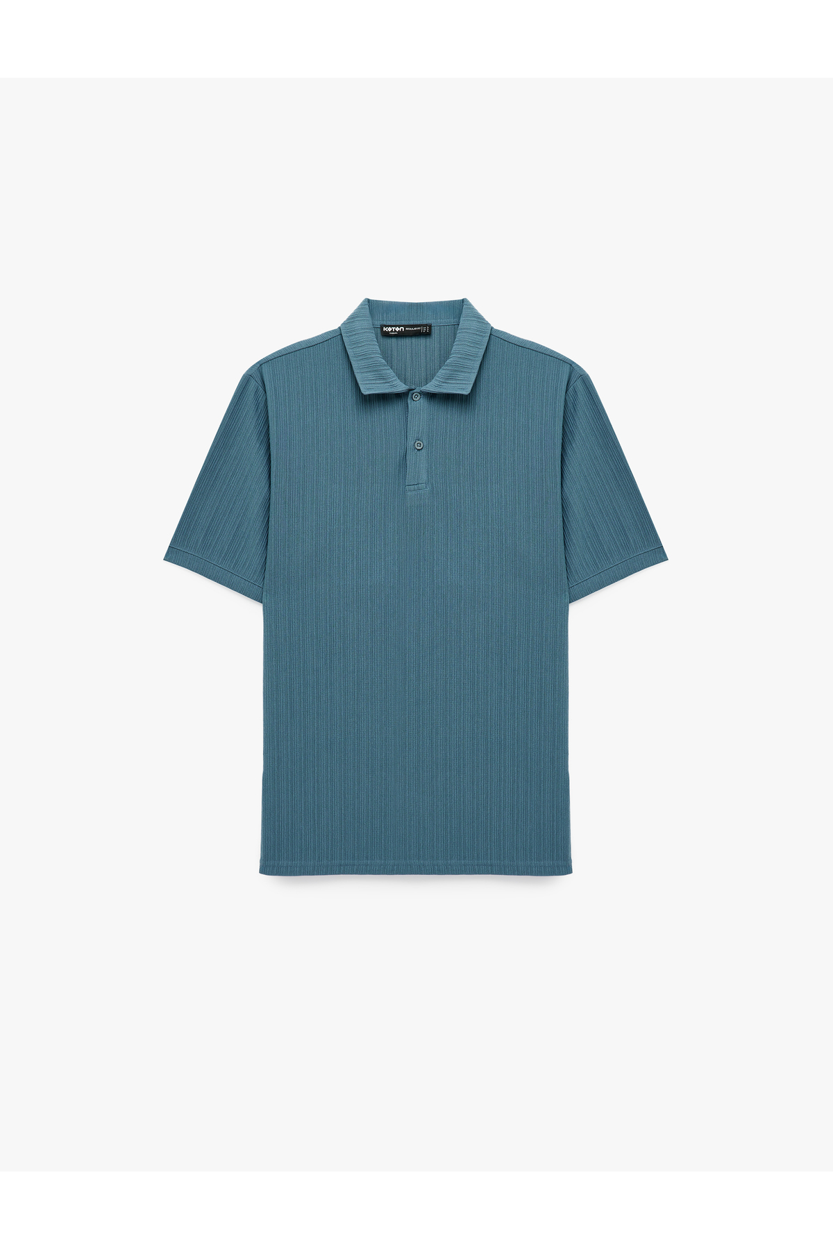 Koton Regular Fit Short Sleeve Buttoned Polo Collar T-Shirt