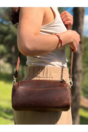 Thorn Bag hakiki deri kadın kol çantası
