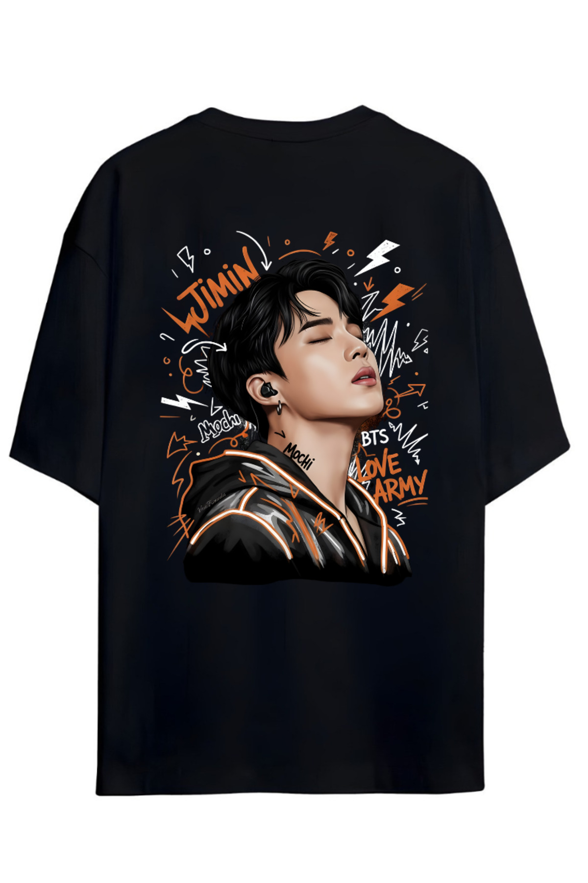 Grafftee Clothing BTS K-Pop Baskılı 
