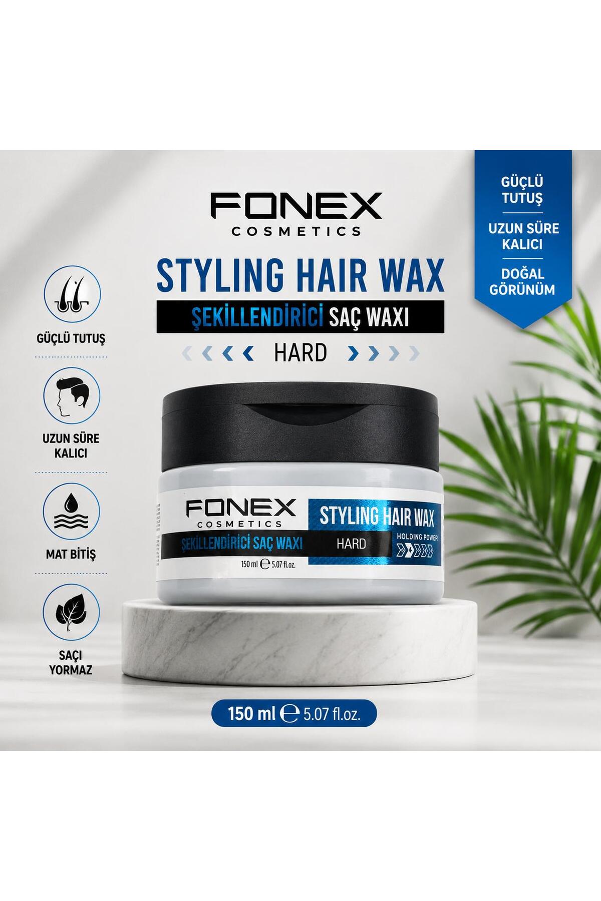 Fonex Saç Şekillendirici Sert Wax 150 ML. — BRK54631
