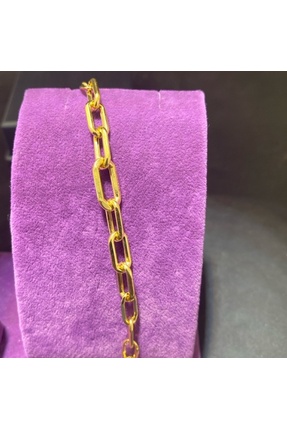 paksoy kuyumculuk 22 Ayar Altın Bileklik italyan model ataç 5.12gr 19 cm - F0...