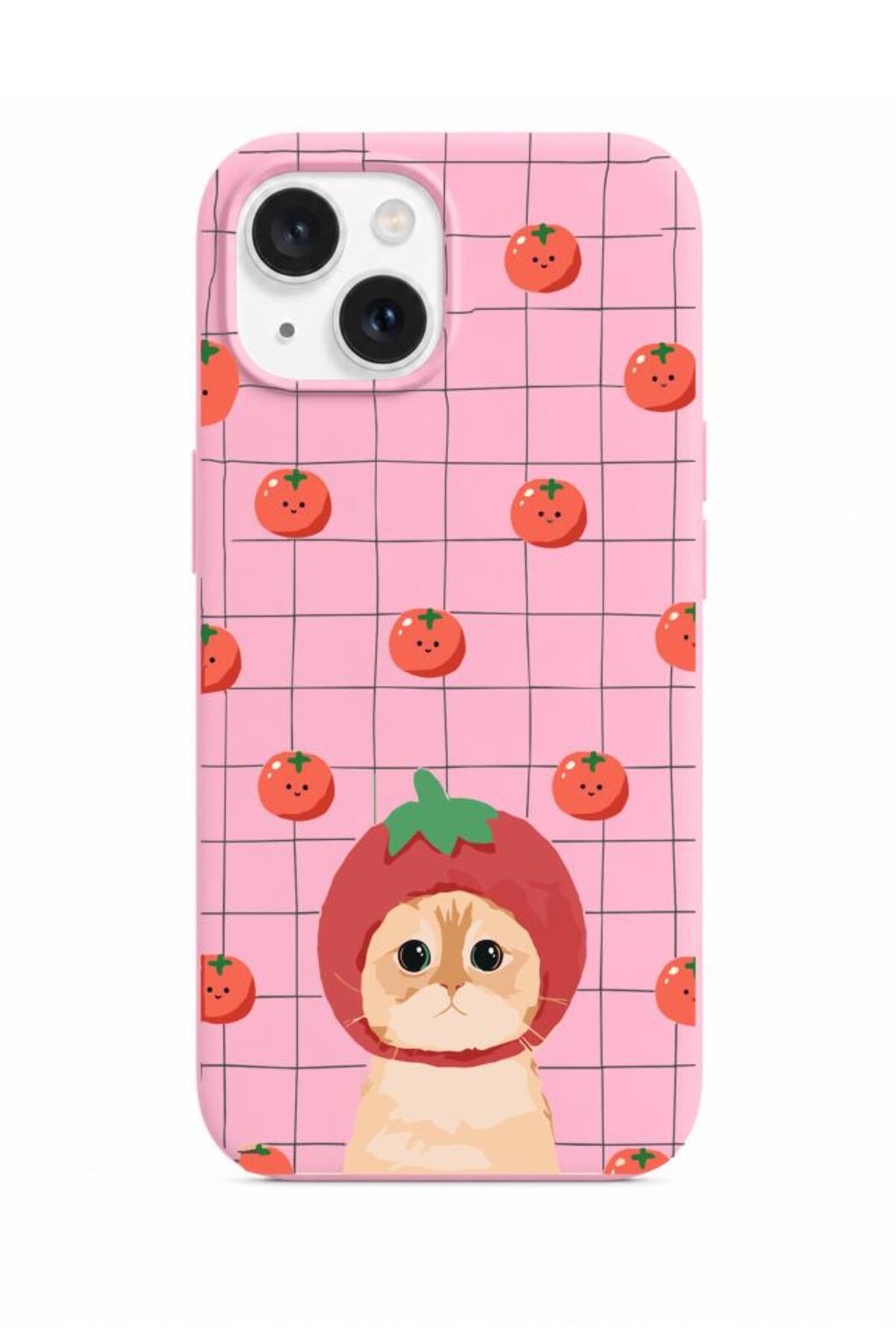 iPhone 13/14/15 Compatible Modern Pattern Series Launch Case Velvet Coated Camera Upgraded