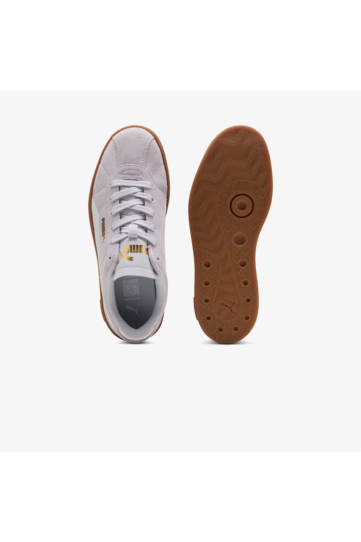 Puma Club II Unisex Mor Spor Ayakkabı görsel 4