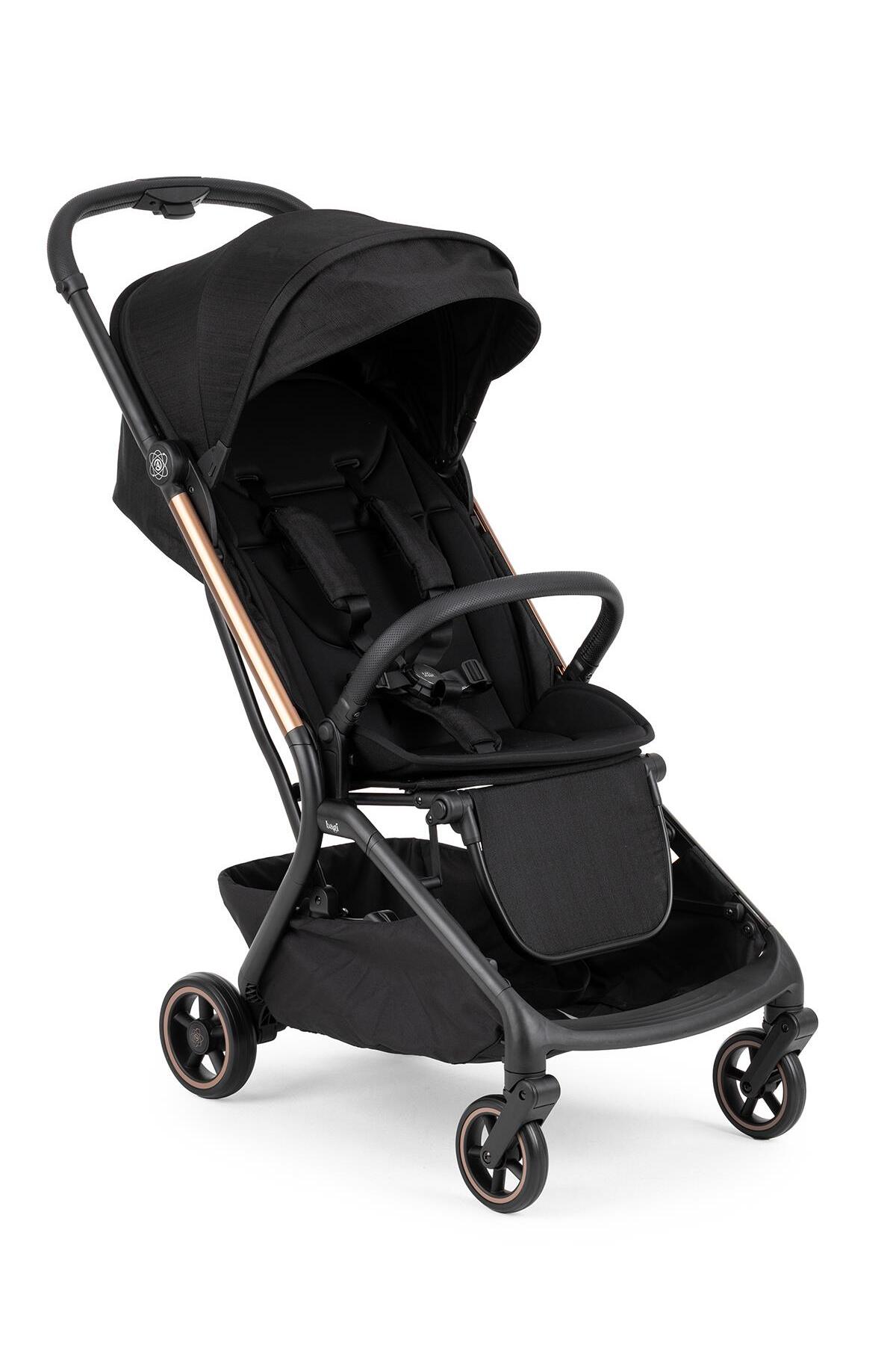 Bagi Atom Kabin Boy Bebek Arabası Black Gold