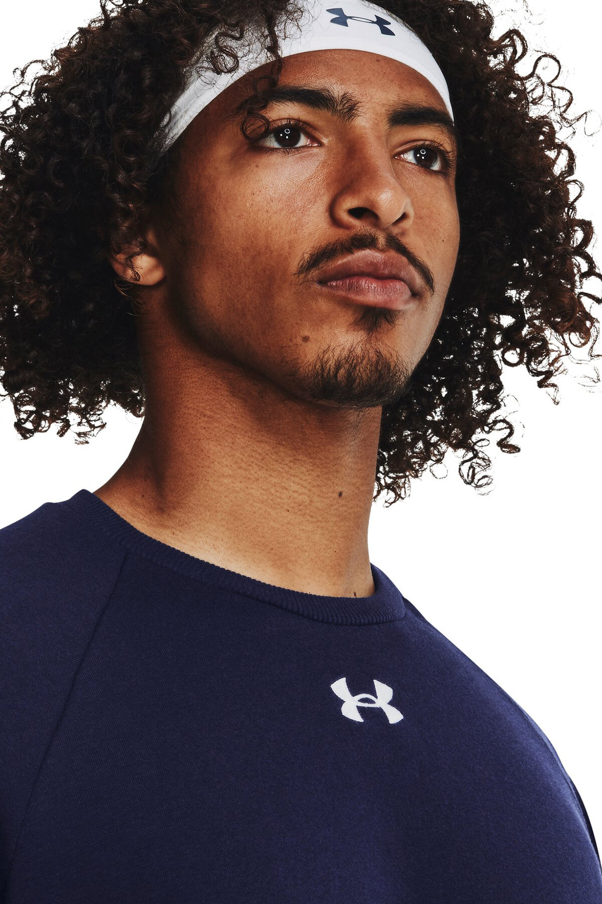 Under Armour Rival Fleece Erkek Sweatshirt 1379755-410 görsel 4