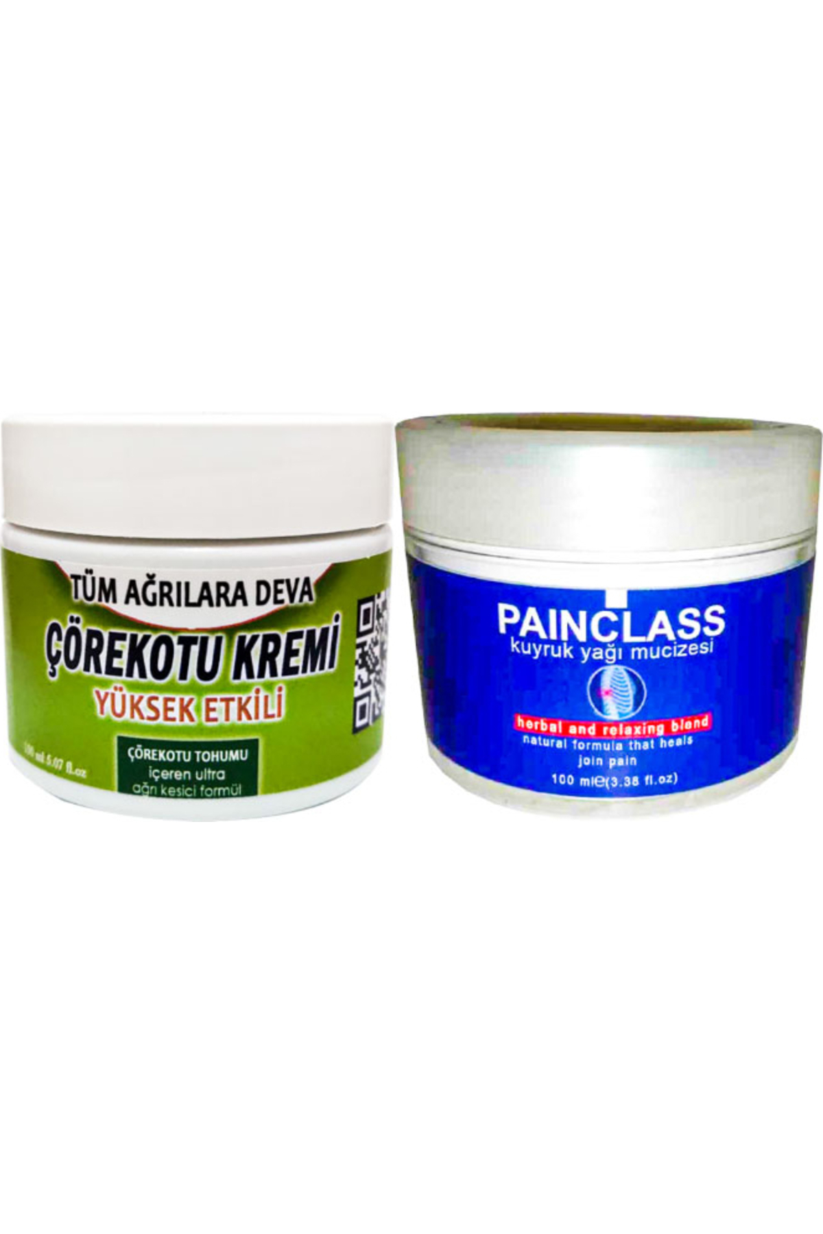 Bezos Çörek Otu Kremi 100 ml Teskin Kremi + Painclass Kuıyruk Yağı Kremi 100 ml Teskin Kremi — GU-EYF-21260-AGC01