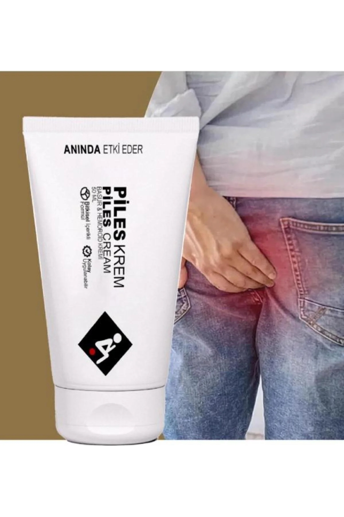 Piles Nız Için Yeni Formüllü Çözümünüz Bakım Kremi 50 ml x 2 Adet — GU-EYF-21841-AGC01 — تصویر 3 از 4