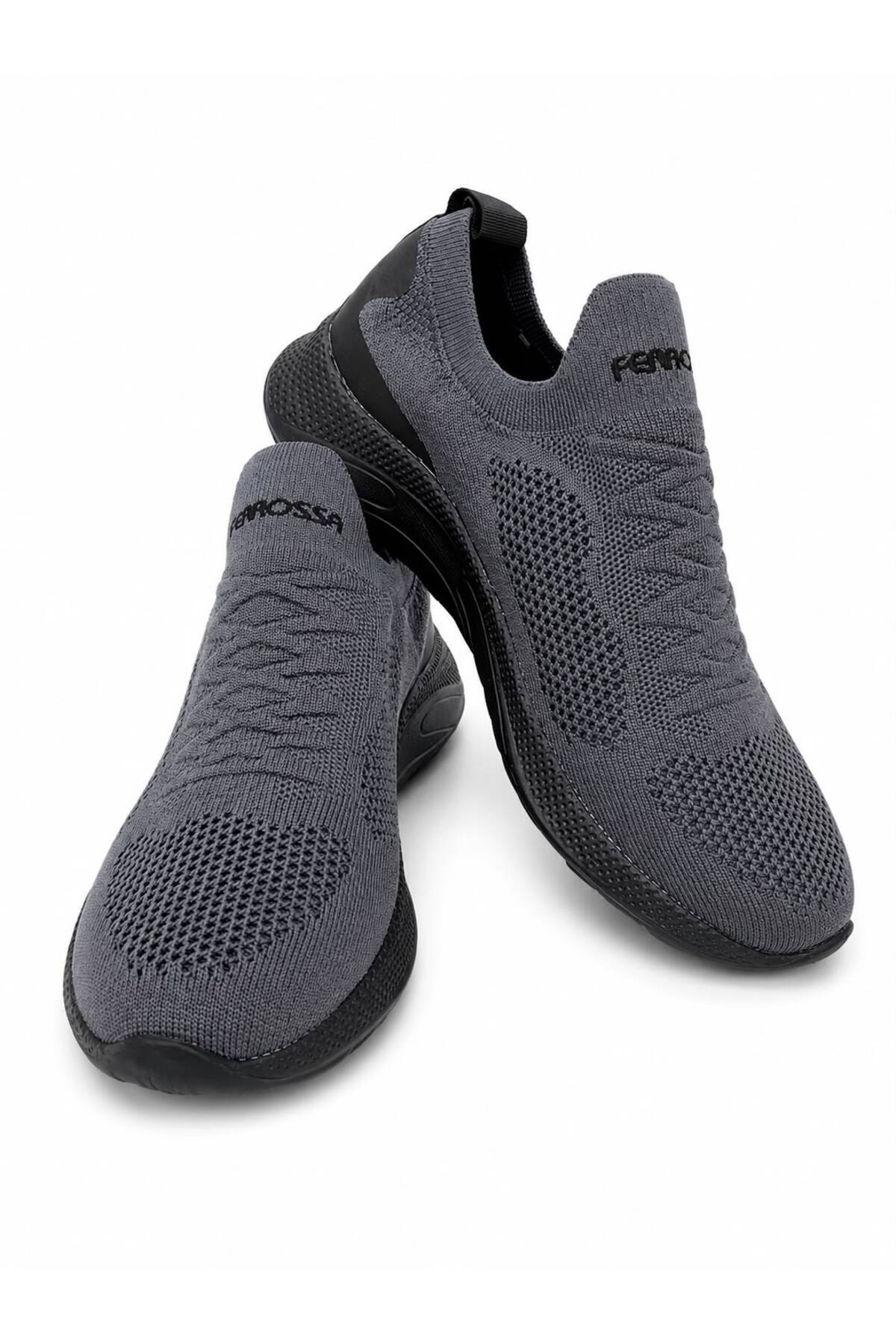 Ferrosa 041 Ortapedik Triko Beyaz Rahat Unisex Spor Ayakkabı — رنگارنگ — تصویر 4 از 7