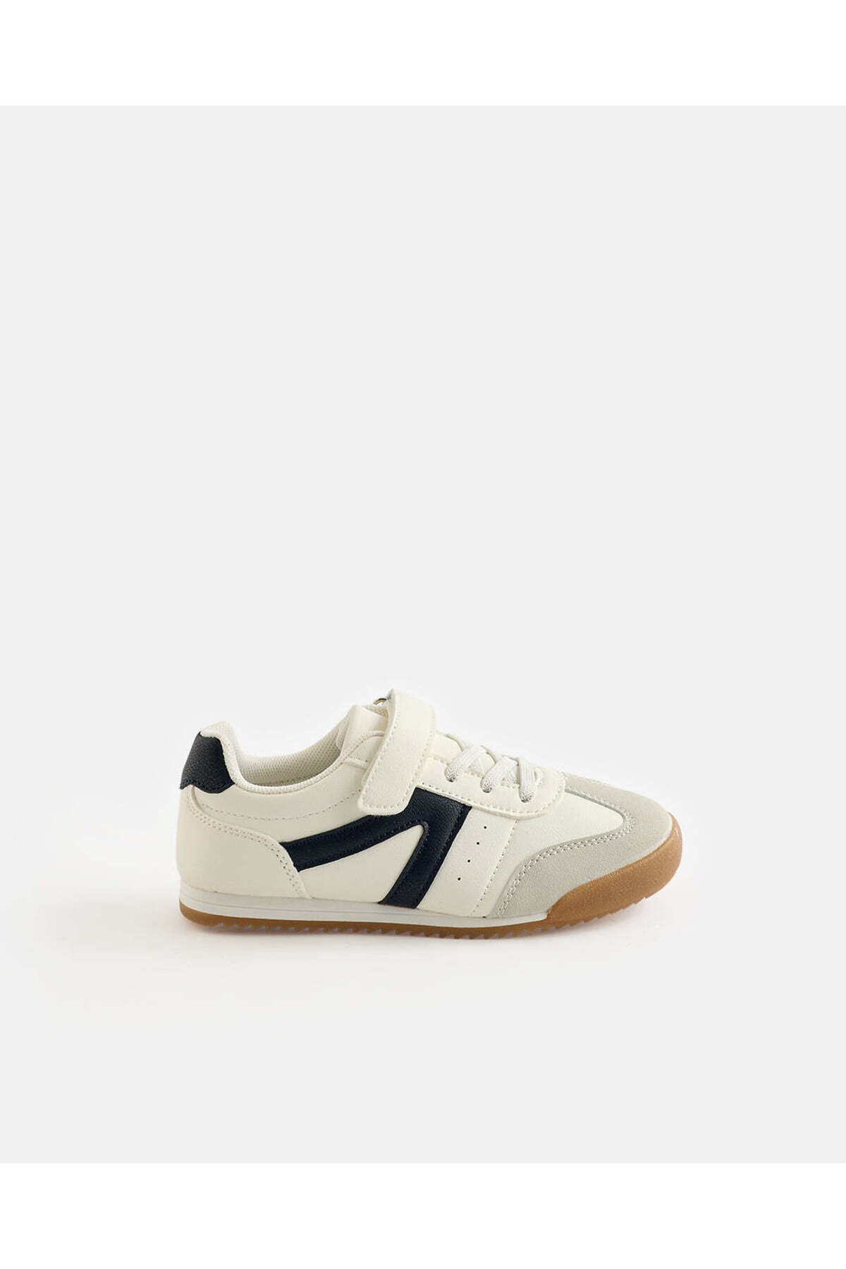 REDTAG Boy White And Navy Retro Sneakers