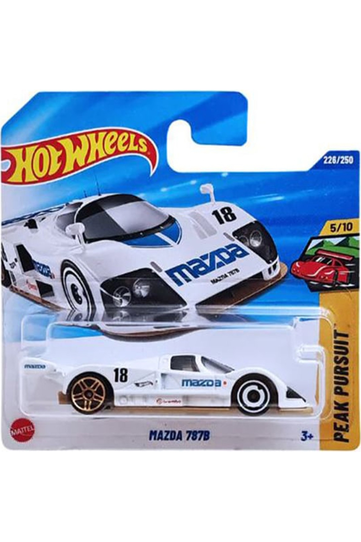 HOT WHEELS Mazda 787B - Peak Pursuit Özel Seri Metal Oyuncak Araba