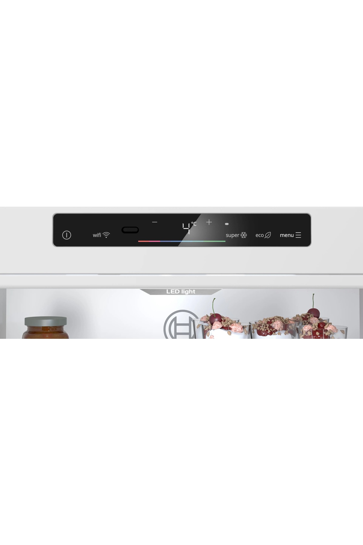 یخچال فریزر پایین KGN56VPD0N با ابعاد 186.2 x 69.5 cm و بدنه استیل ضد زنگ، آسان تمیز شونده