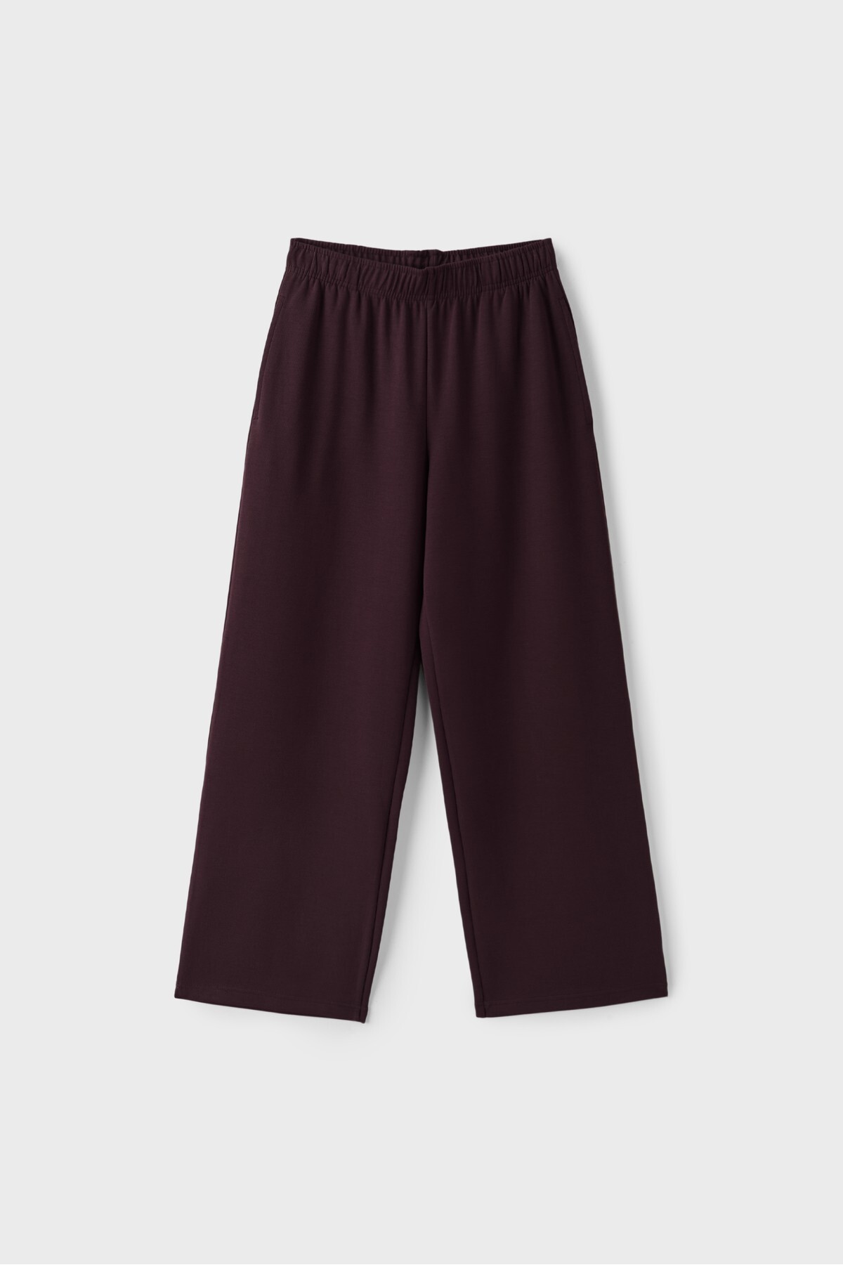 Stradivarius Geniş paça jogger pantolon görsel 6