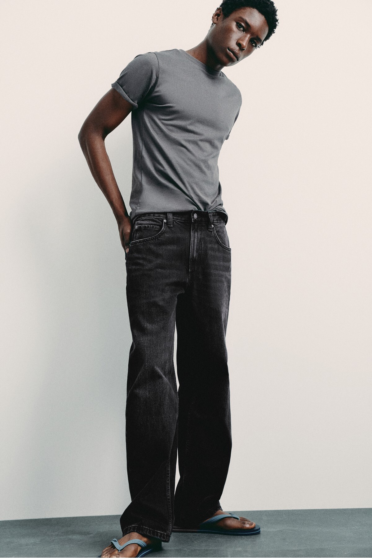 1_org_zoom شلوار جین Pull & Bear آزاد اورجینال - تصویر 1