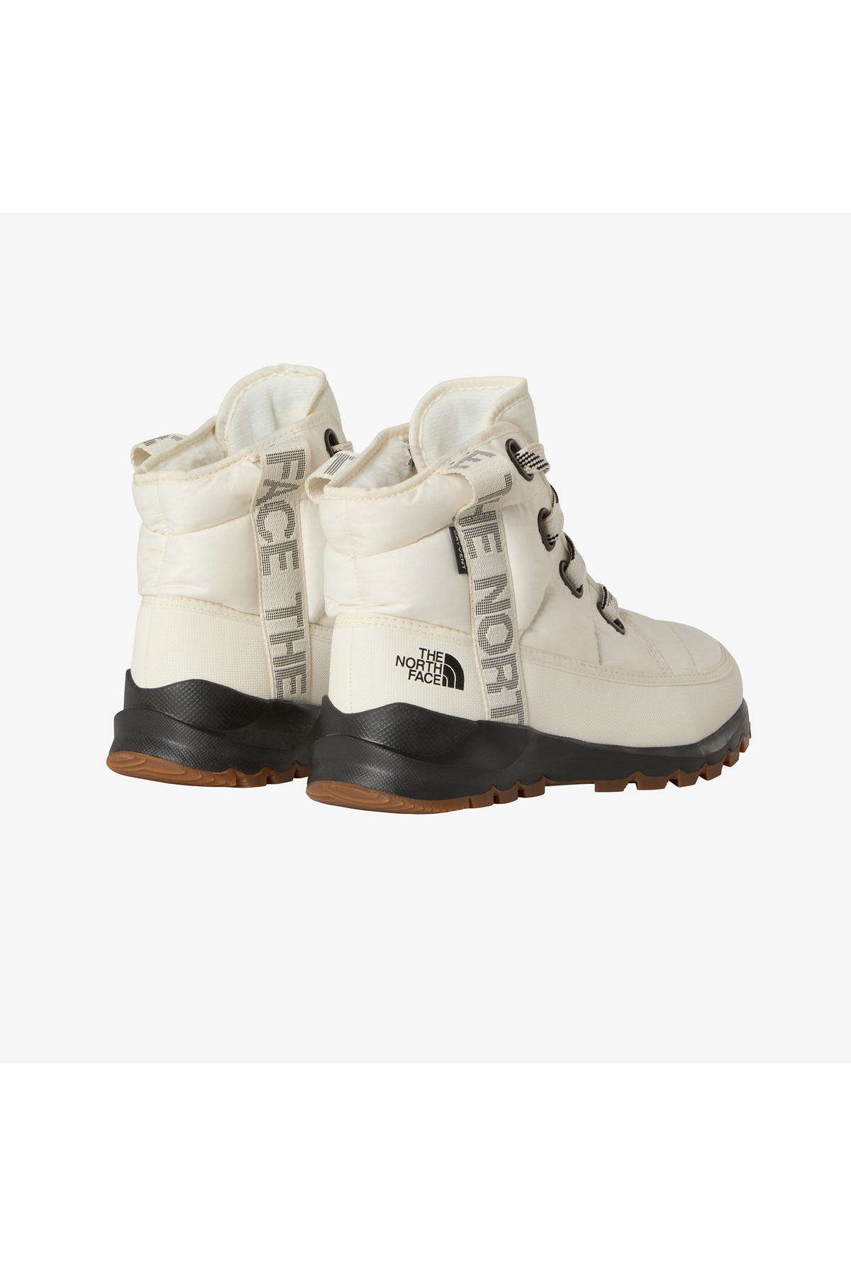 THE NORTH FACE Thermoball Lace Up Luxe Su Geçirmez Kadın Beyaz Bot görsel 3