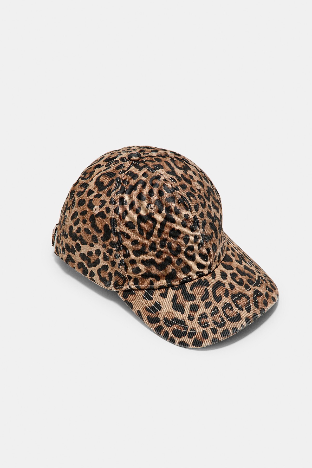 Stradivarius Klasik leopar desenli şapka görsel 3