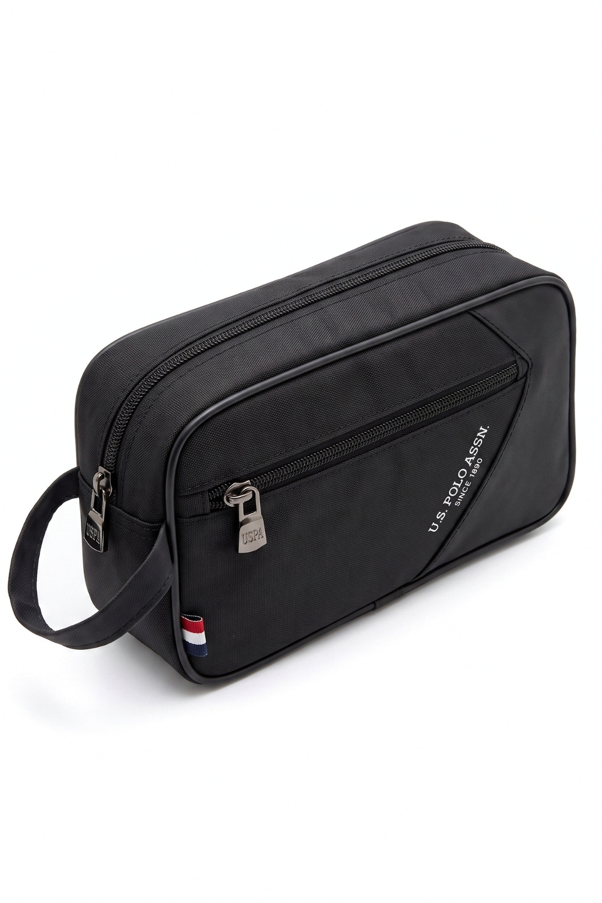 U.S. Polo Assn. U.S Polo Assn 26063 Erkek El Portföyü El Çantası Clutch Çanta Traş Çantası SİYAH görsel 3