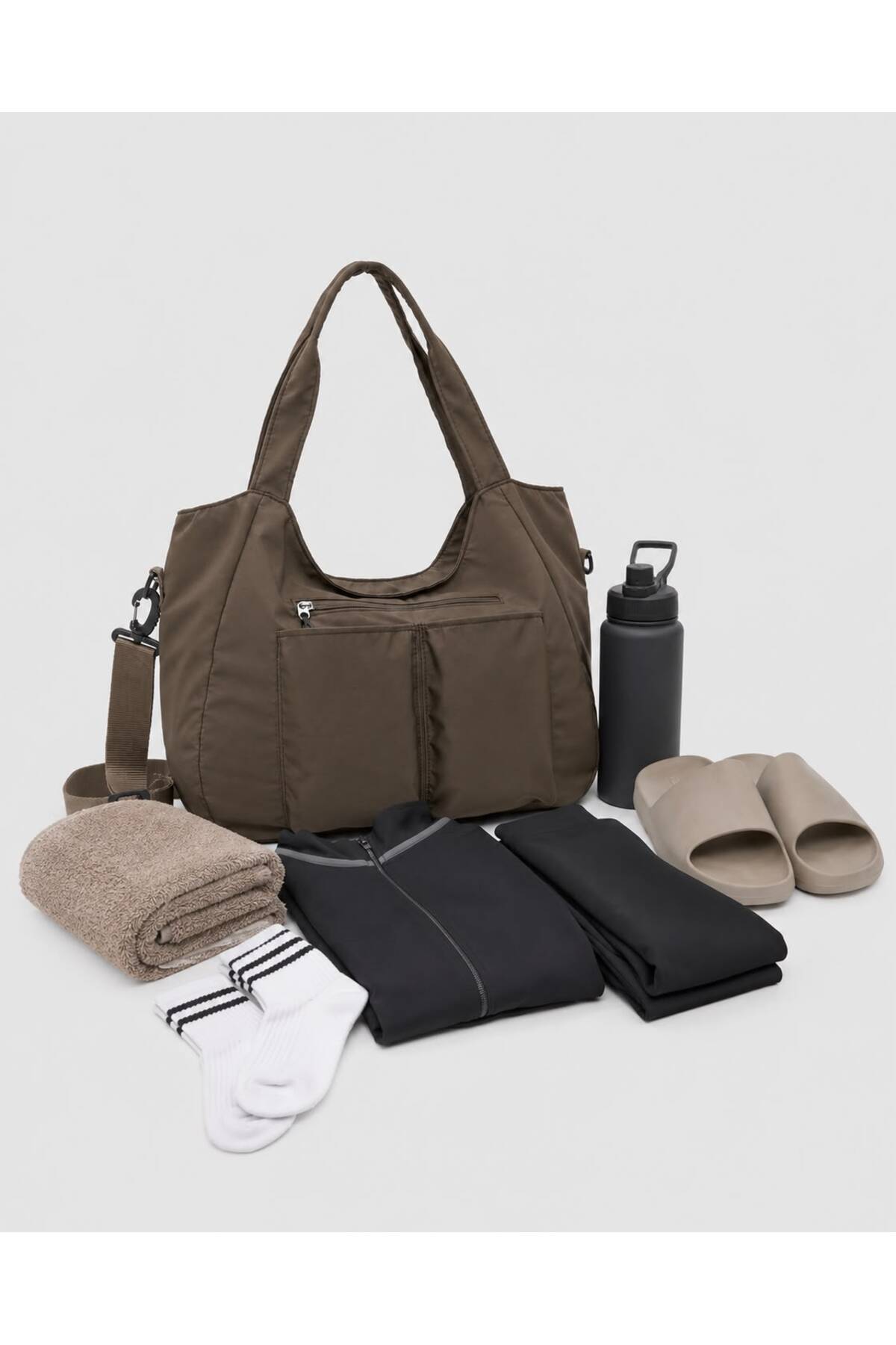 citycenterfashion Kadın GYM Bag Günlük Spor Çanta cty-lbn-1173 görsel 2