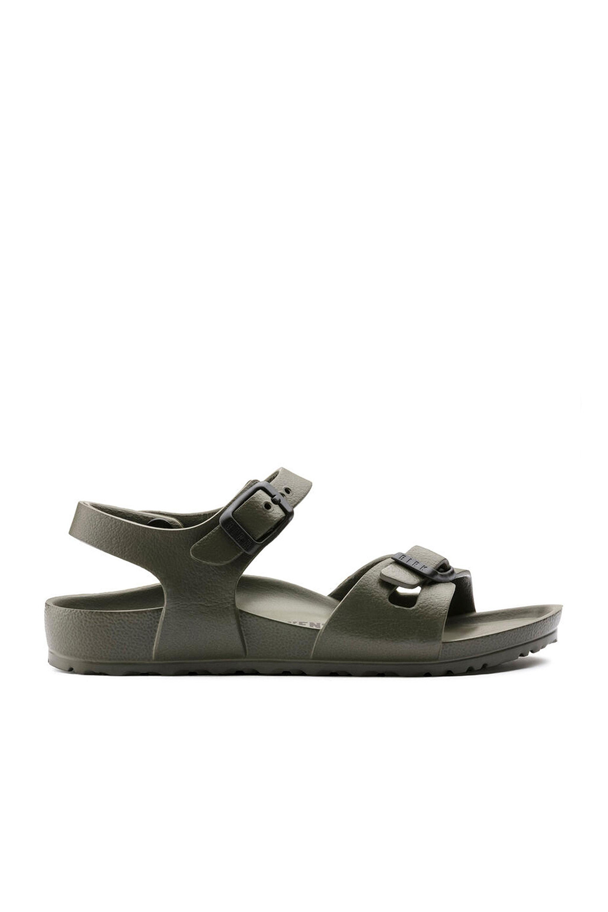 صندل بچه‌گانه خاکی ریو اوا کد 1005682 جاست‌استپ بیرکن استاک دمپایی Birkenstock
