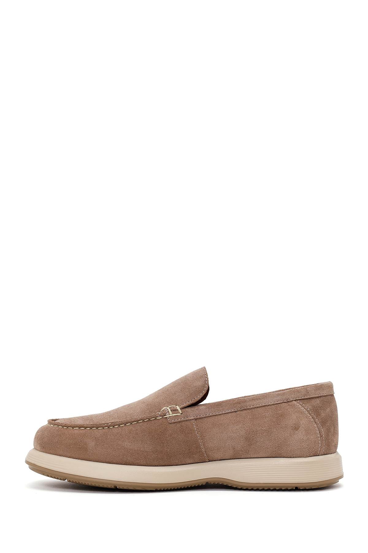 Derimod Erkek Vizon Süet Deri Loafer 26SFD765910 görsel 3