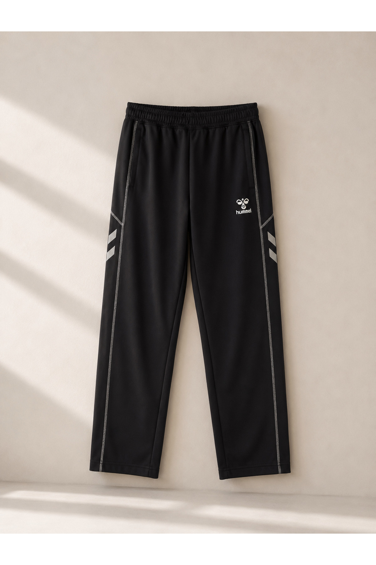 شلوار راحتی مردانه مشکی HMLMOVE 2.0 هامل شلوار گرمکن ورزشی hummel