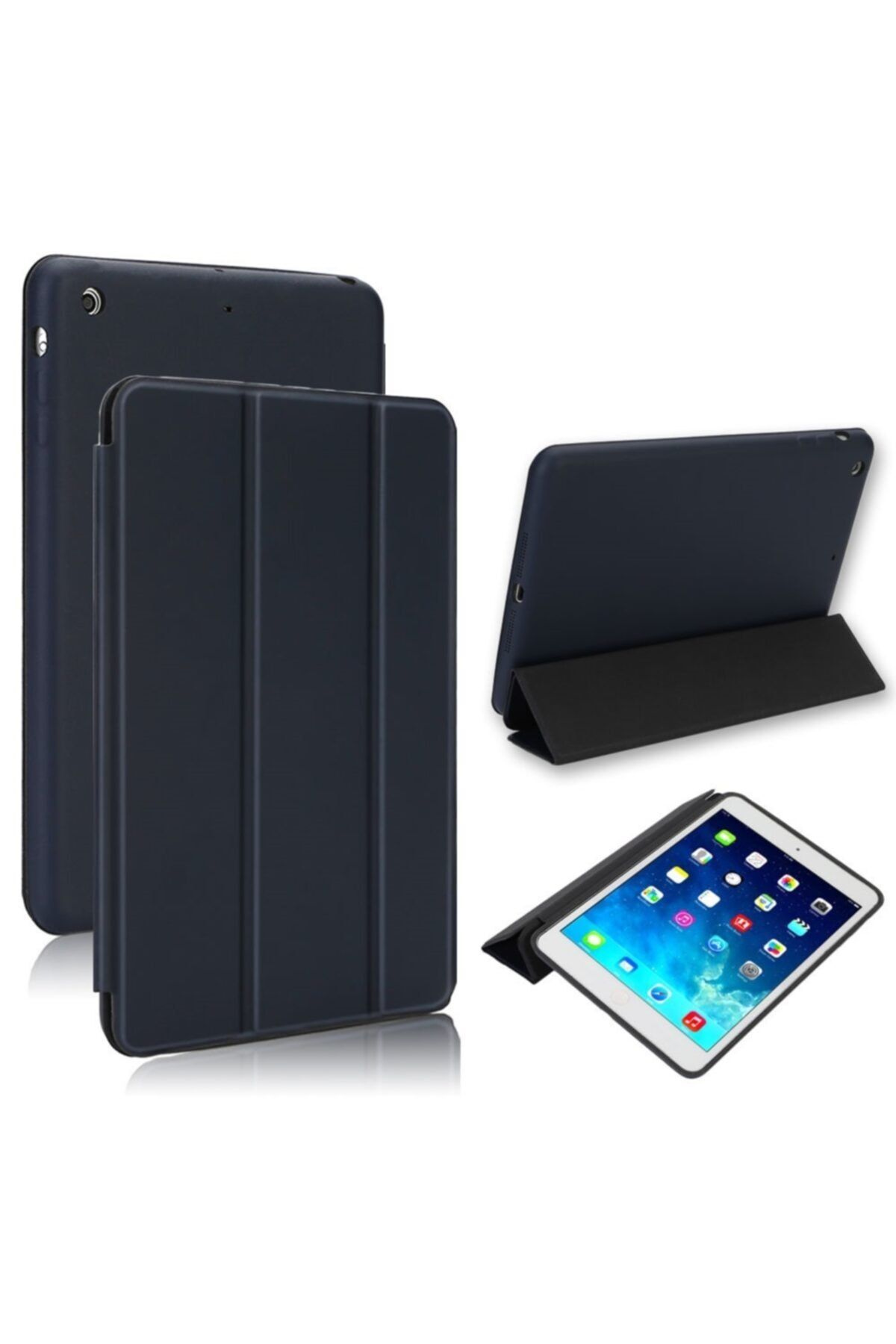 UnDePlus-Apple Ipad 9th Generation 10.2" Case Original Leather Smart Leather Case A2602 A2603 A2604 A2605 1