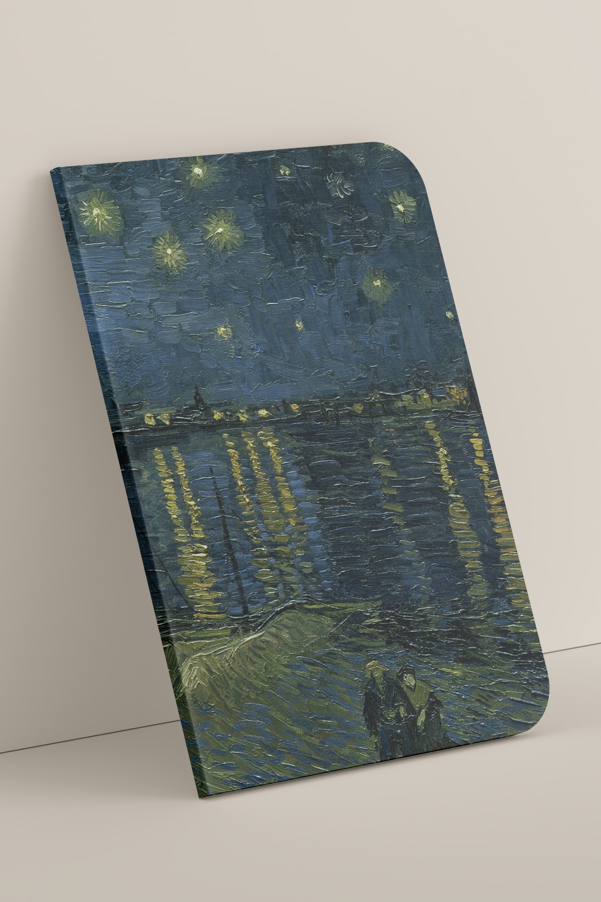 retronote A4 Defter 2 - Van Gogh - Starry Night Over The Rhone, 1888 - Çizgisiz - 64 Sayfa - 21x29,7 Cm