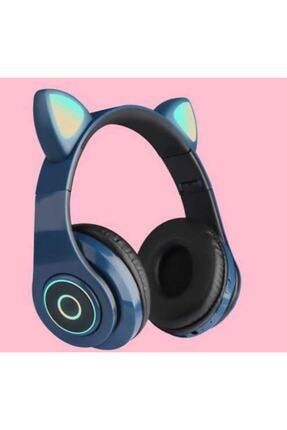Cat Ear B39 Kablosuz Bluetooth 5.0 Led Işıklı Kedili Çocuk Kulaklığı MT-291