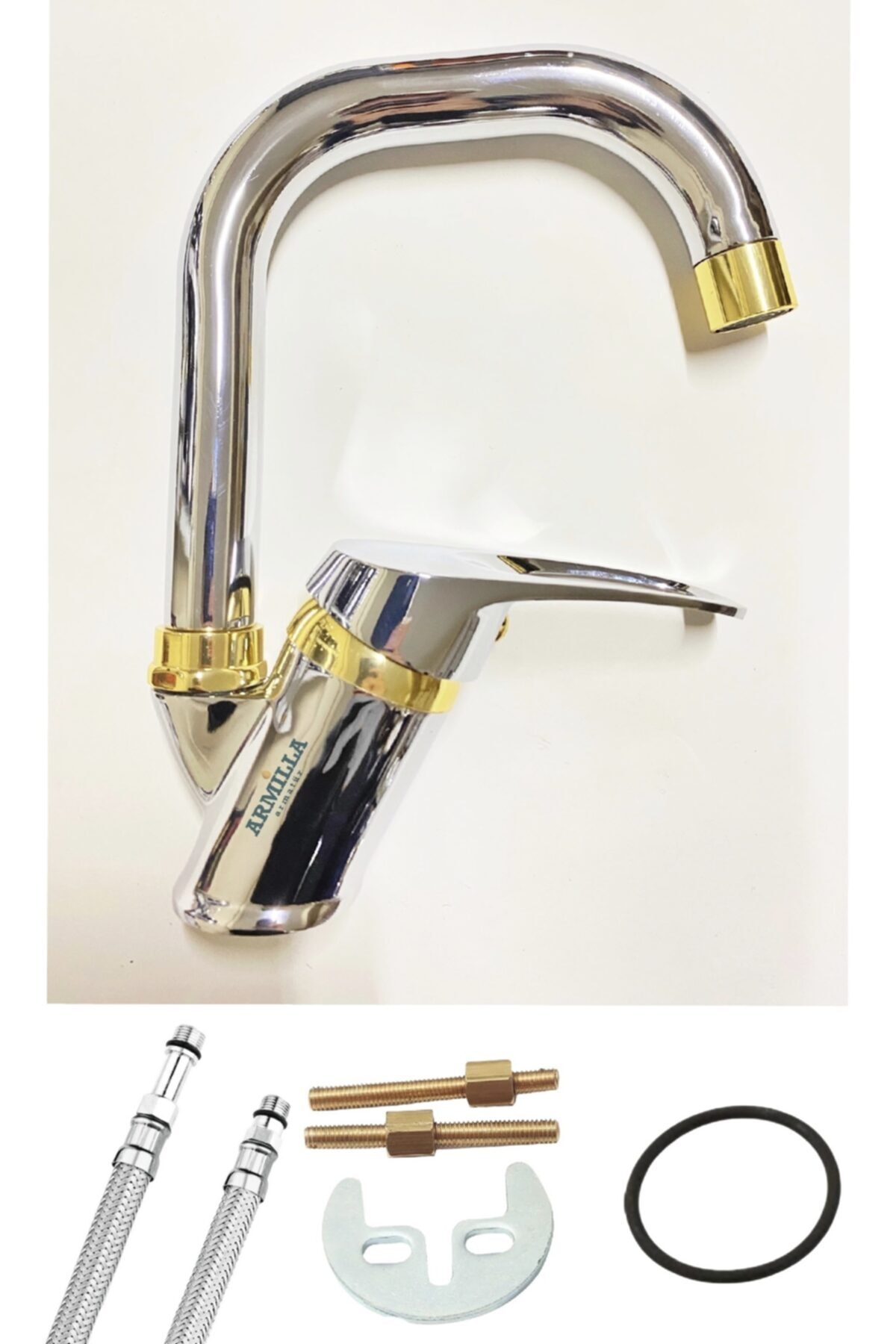 Chrome Gold Corner Spout L Type Spout Bathroom Sink Faucet Faucet