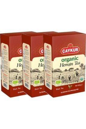 Organik Siyah Hemşin Çayı 400 Gr (karton Kutu) X 3 150402