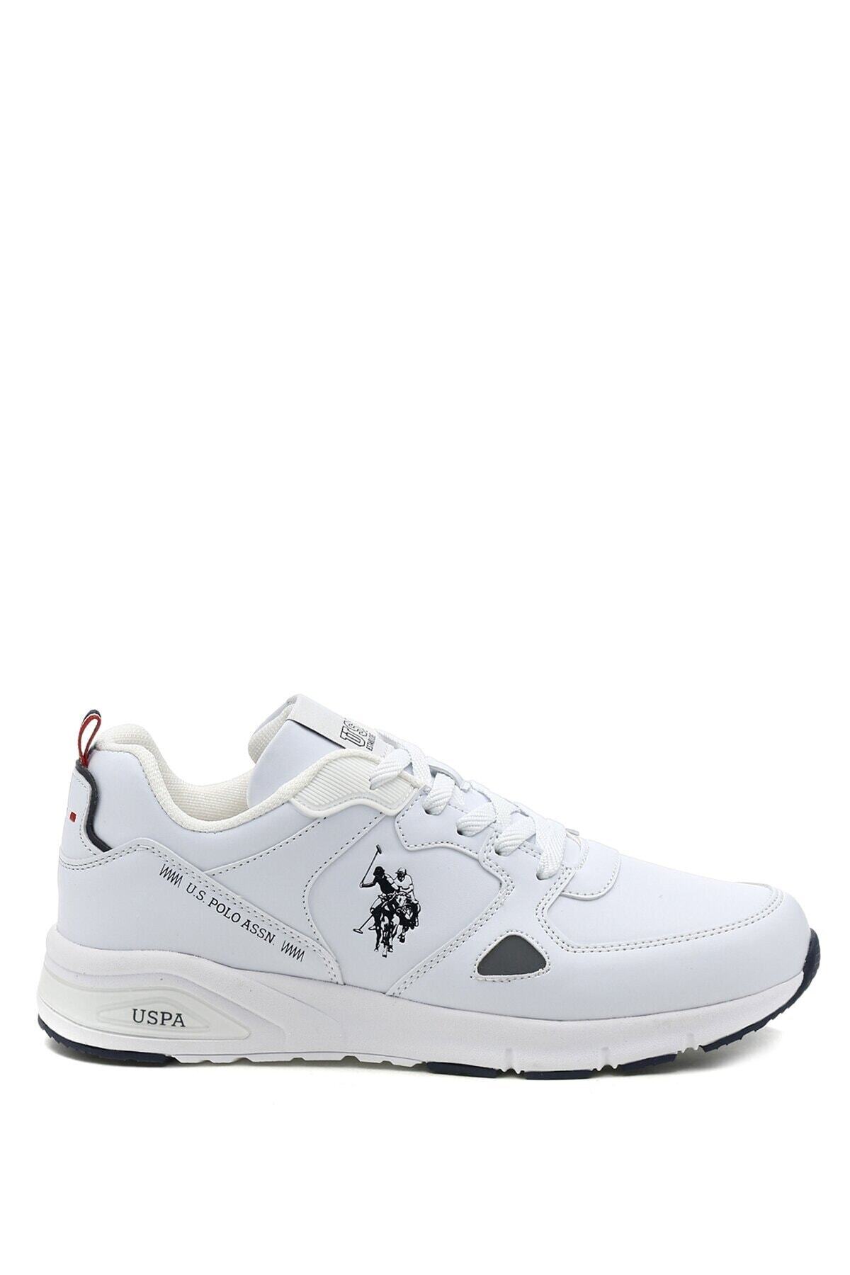 کفش U.S. Polo Assn. یو اس پولو مناسب طبیعت‌گردی روزمره مردانه Vance 1pr White - سفید - 42 اورجینال - تصویر 2