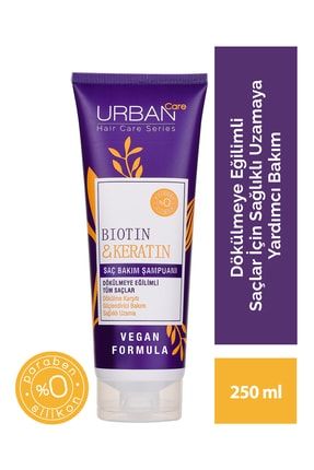 Biotin&keratin Dökülmeye Eğilimli Saçlara Özel Şampuan-vegan-250ml 8680690700378