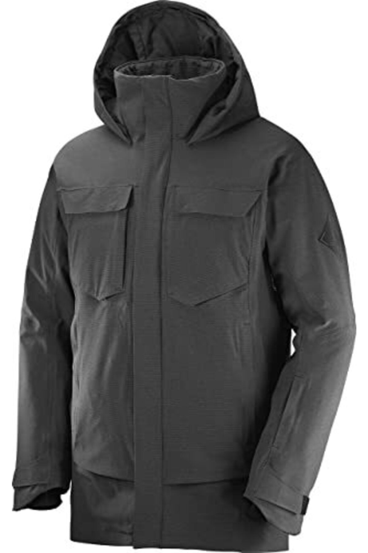 Salomon Winter Jacket Black Trendyol
