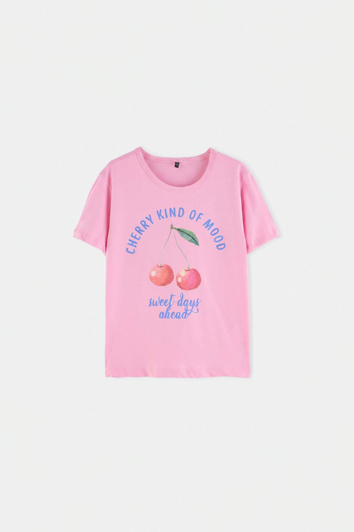 Trendyolmilla Kids Pembe Düz Örme T-Shirt TKDSS26TS00095