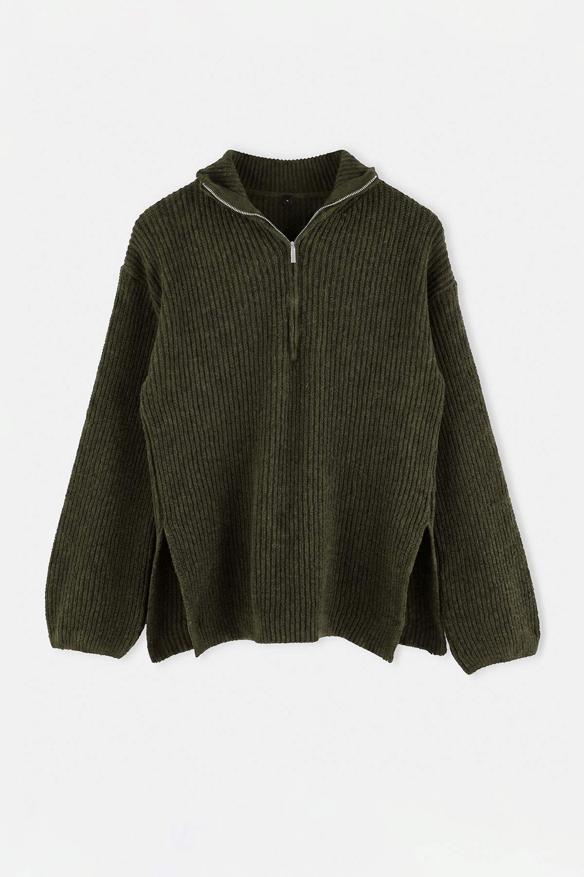 Trendyolmilla More Sustainable Haki Triko Kazak TWOAW24KZ01119