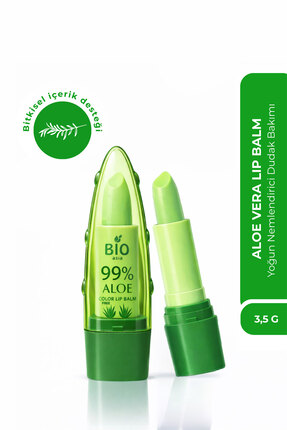 Bio Asia Aloe Vera Lip Balm – Yoğun Nemlendirici, Onarıcı Bitkisel Dudak Bakı...