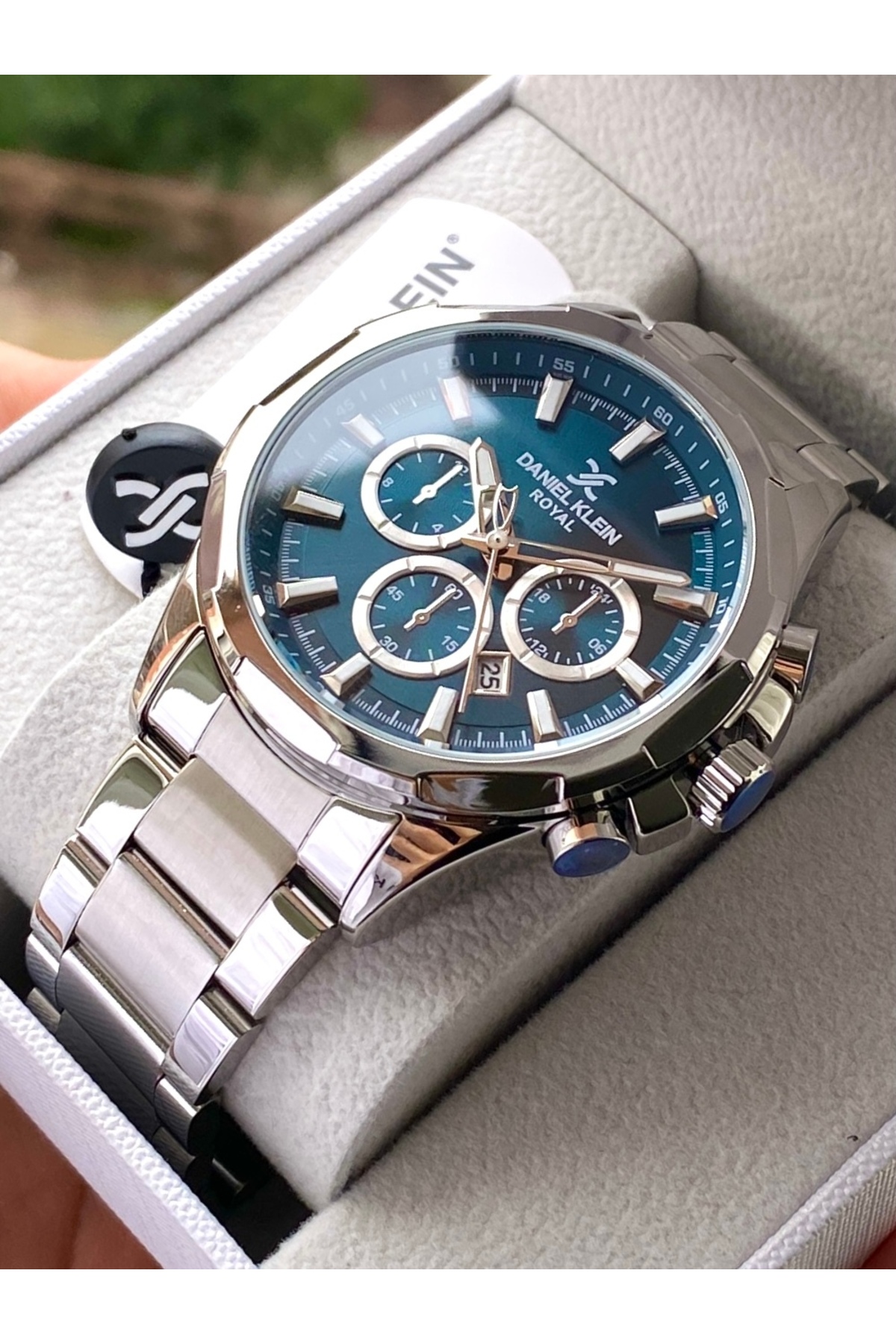 Stainless Steel Band Men WristWatch +3atm Waterproof