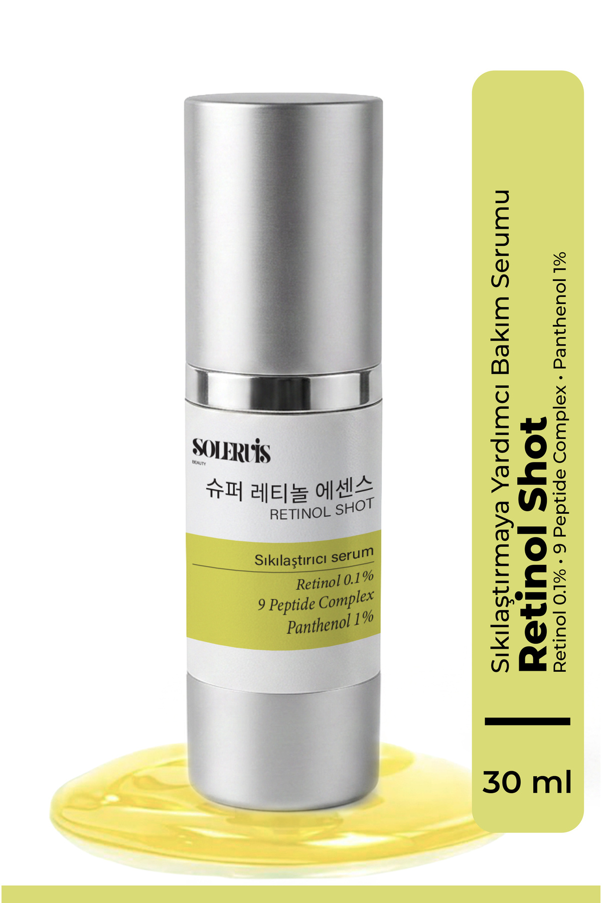 Retinol Shot Yaşlanma Karşıtı Sıkılaştırıcı Serum %0,1 Retinol | %5 Niacinamide - 30 ML — RTNOL1