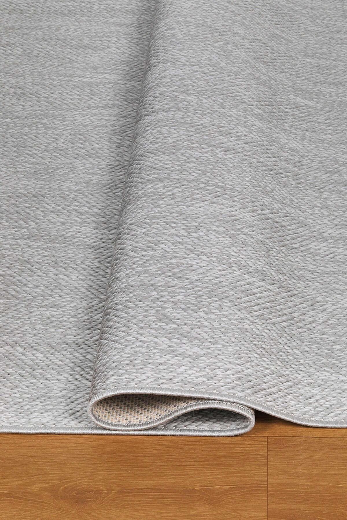 Soft Woven Kitchen Corridor Rug Non-Slip Cotton Sole New Generation Grey Sisal Rug