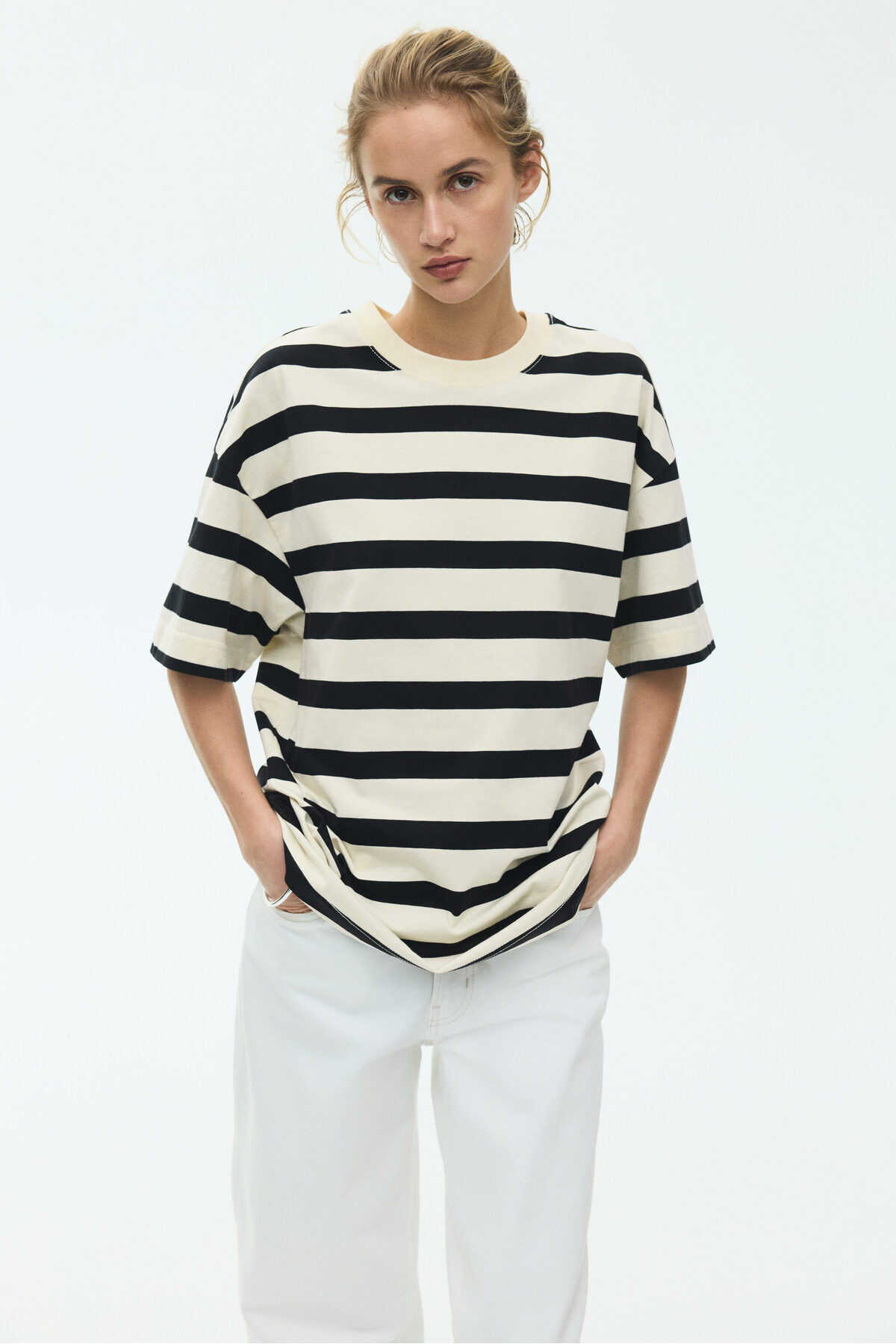 H&M Oversize Tişört görsel 2