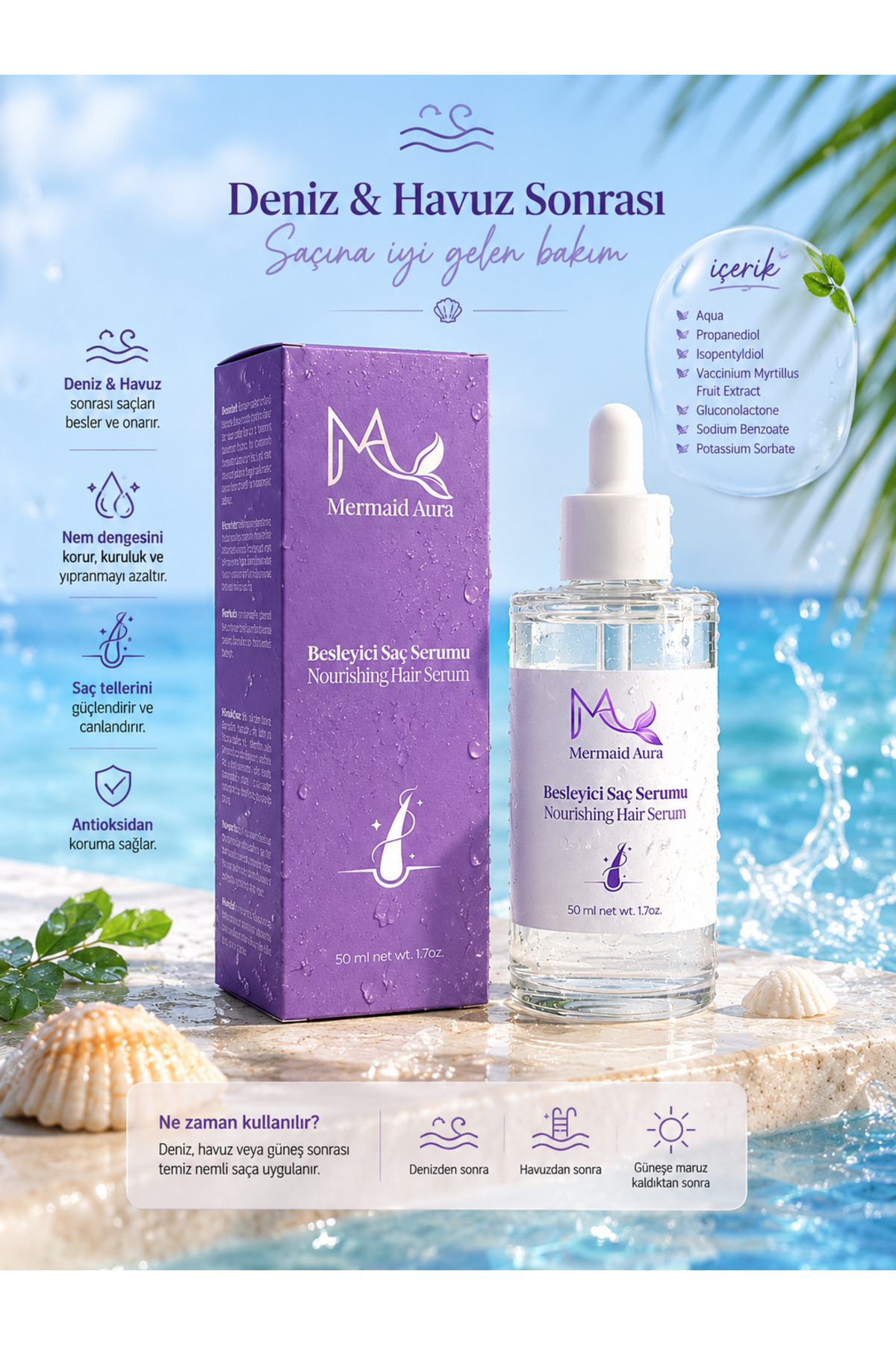 Dökülme karşıtı & Kafa derisi onarıcı & Besleyici Saç Serumu — 8685182338008 — تصویر 5 از 7
