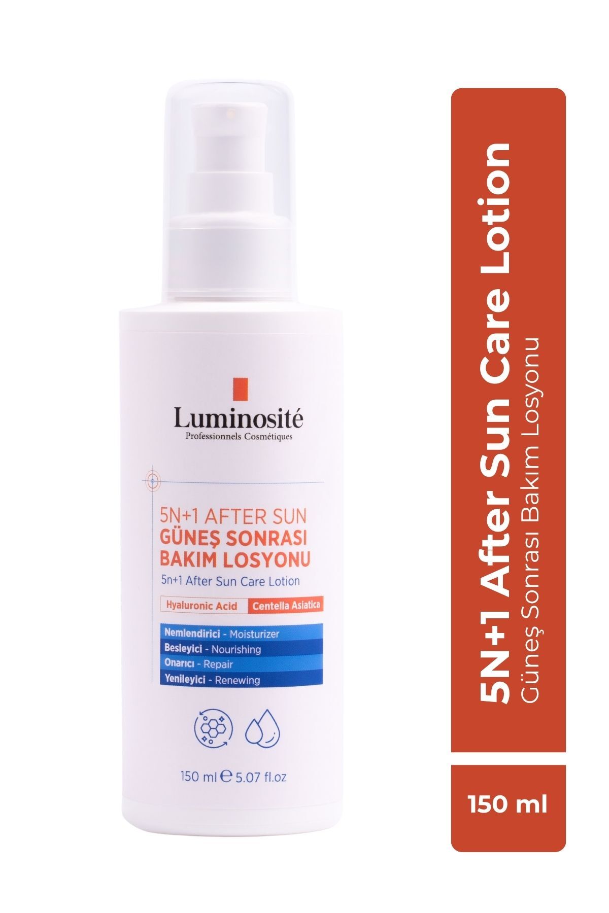 5N+1 After Sun Güneş Sonrası Losyon – Yoğun Nemlendirici & Cilt Onarıcı Bakım 150 mL — LOSYON123