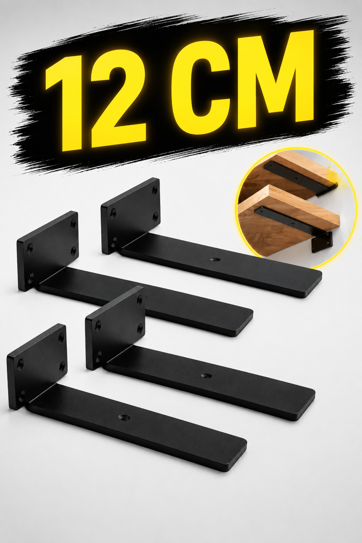 12cm Metal Shelf Leg