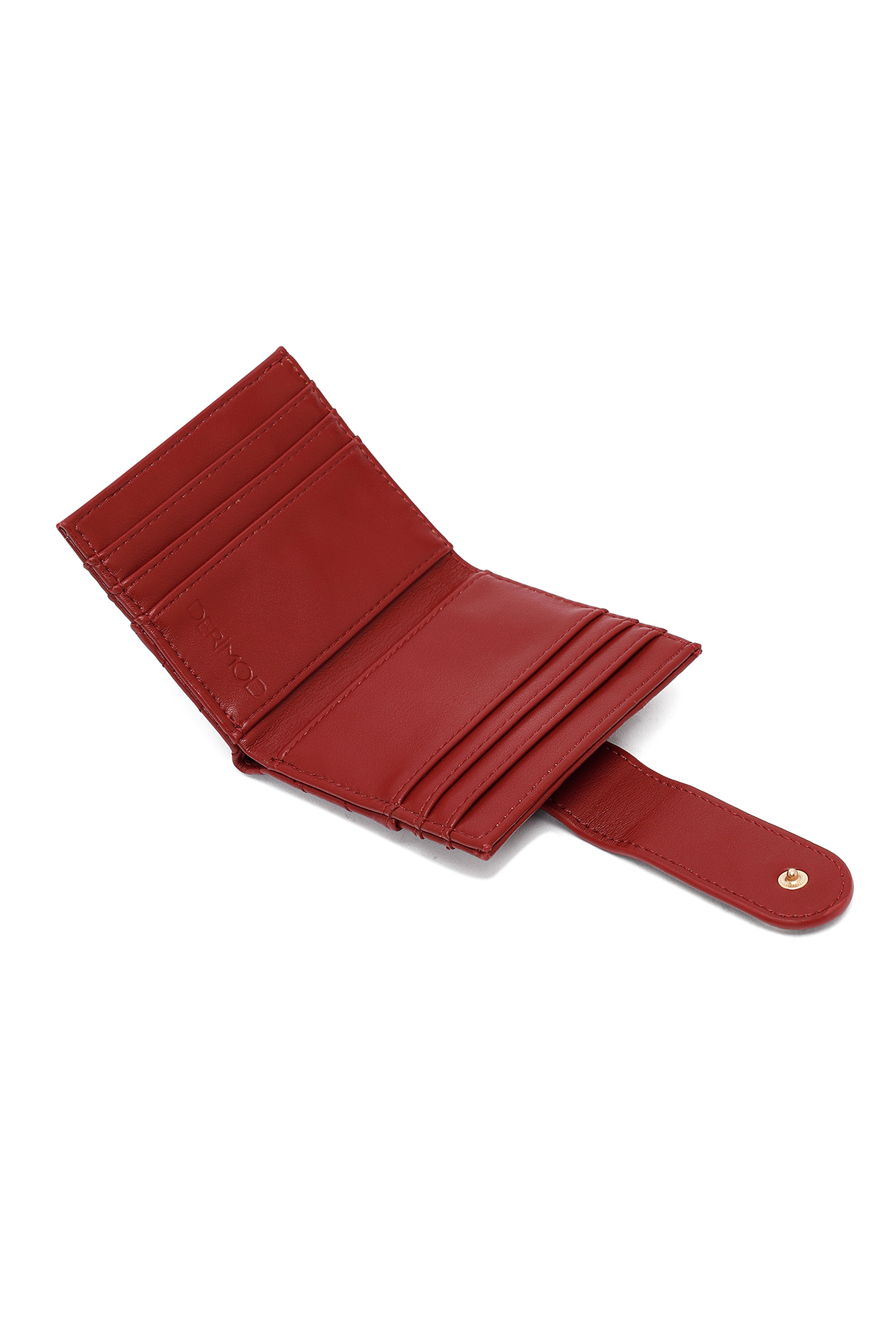Derimod Kadın Bordo Kapitone Kartlık 000A2D5621KP görsel 7