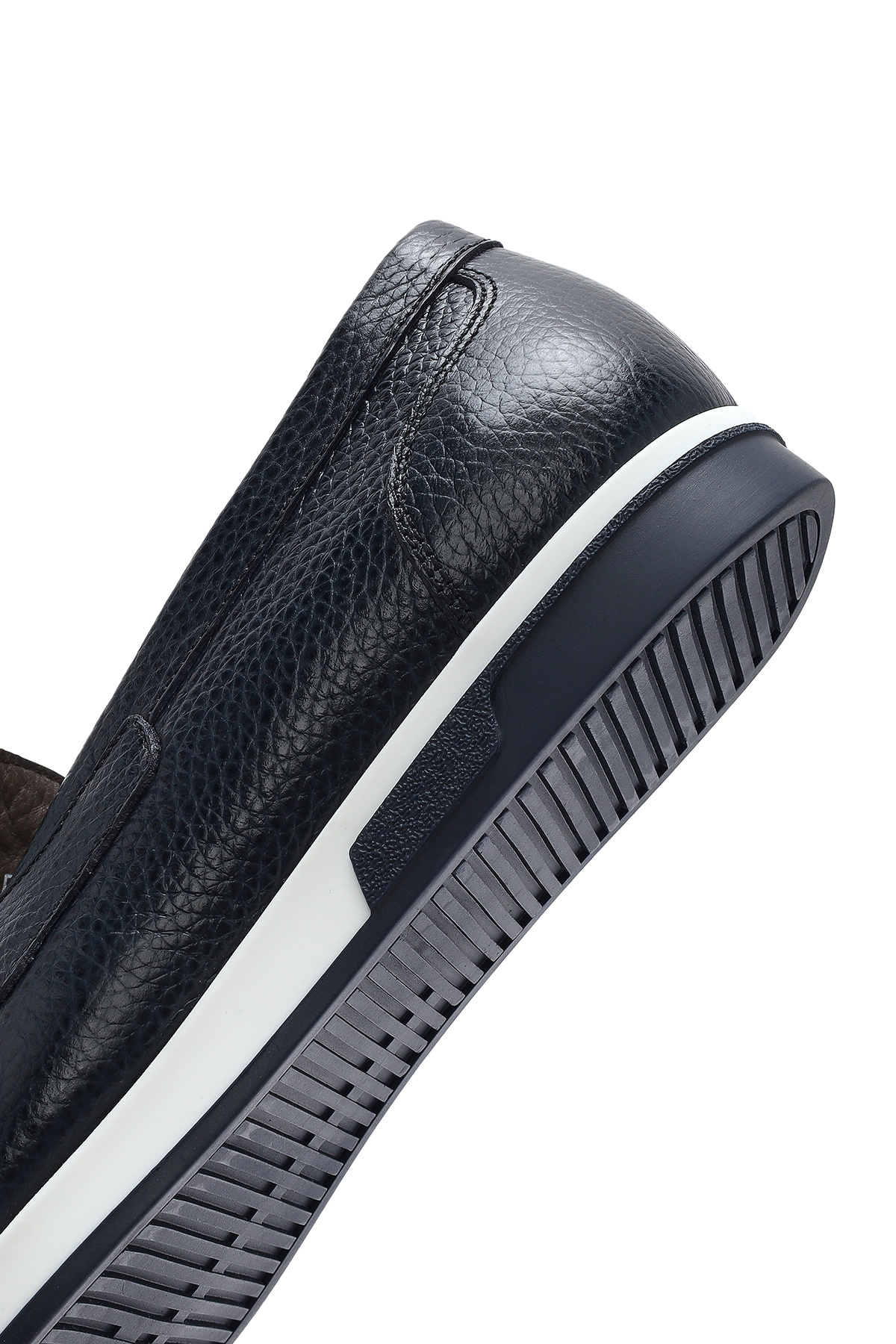 Derimod Erkek Lacivert Deri Casual Loafer 26SFD6006FT görsel 8