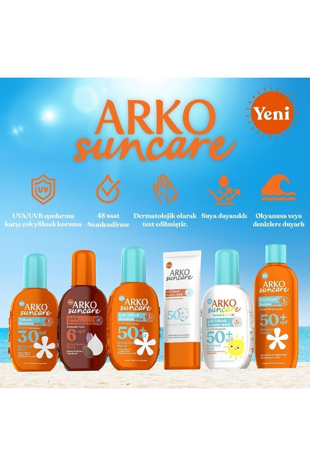 SUNCARE KORUYUCU SPREY BEBK ÇOCK SPF50+ 200LM 1 ADET — 515748 — تصویر 5 از 5