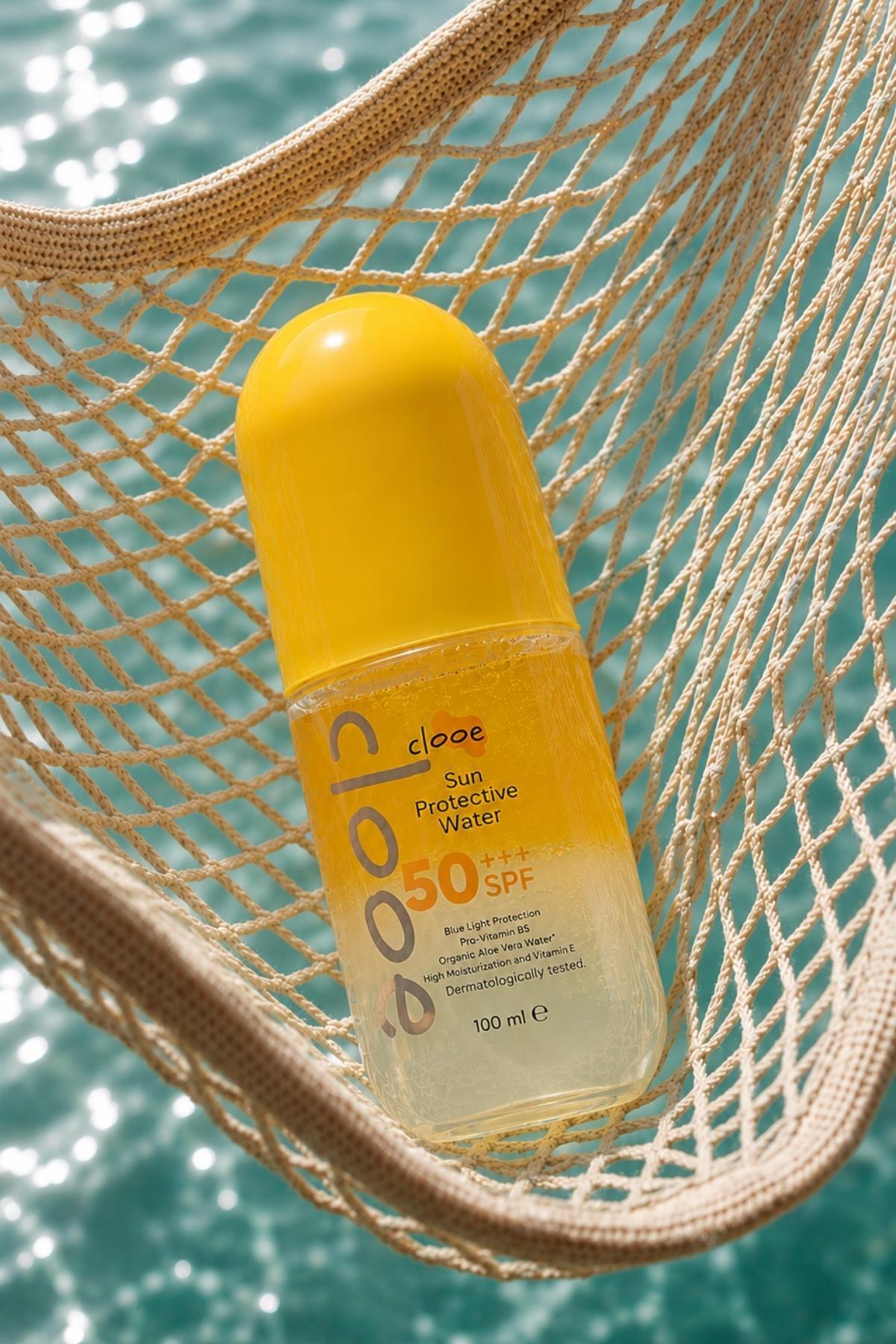 Vegan Çift Fazlı Güneş Suyu 50 SPF+ Çok Yüksek Koruma 100 ml - 2'li Set — PKA017 — تصویر 6 از 9