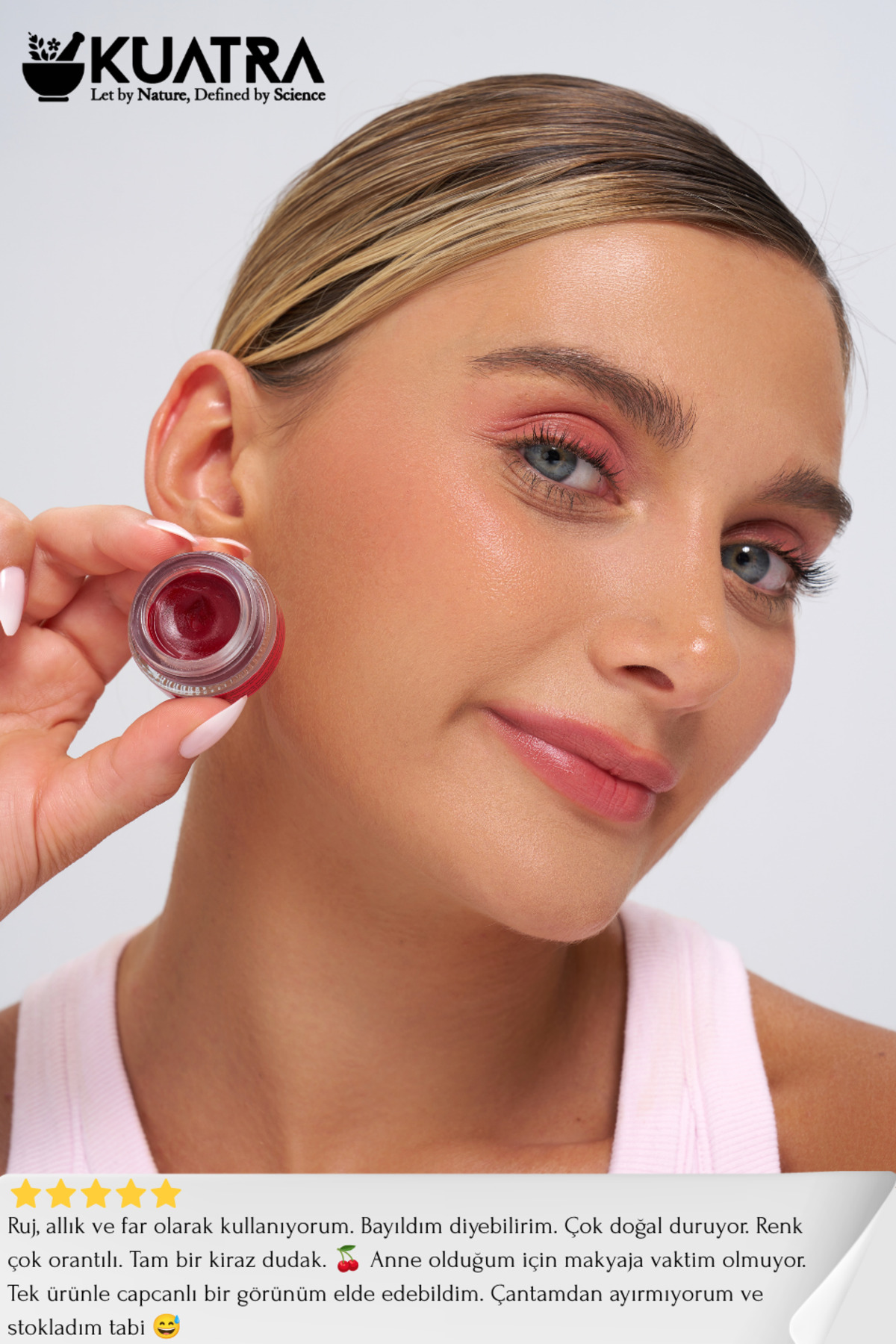 Red Marigold Nemlendirici - Antioksidan Işıltı Veren Balm (DOĞAL İÇERİKLİ RUJ- ALLIK-GÖZ FARI) — قرمز TYC00212599320 — تصویر 6 از 9