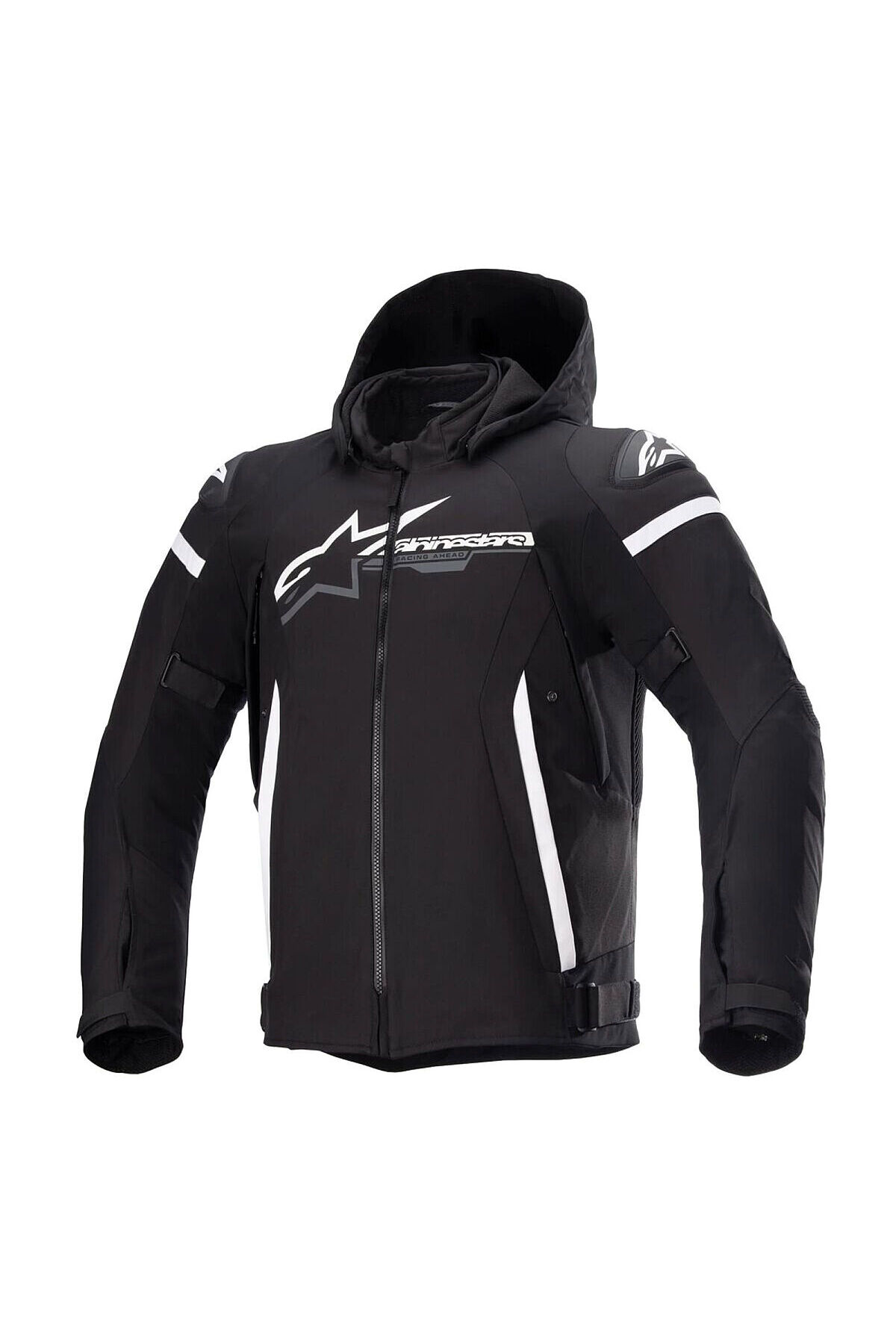 Alpinestars Zaca WP Korumalı Motosiklet Montu Siyah Beyaz - Fiyatı