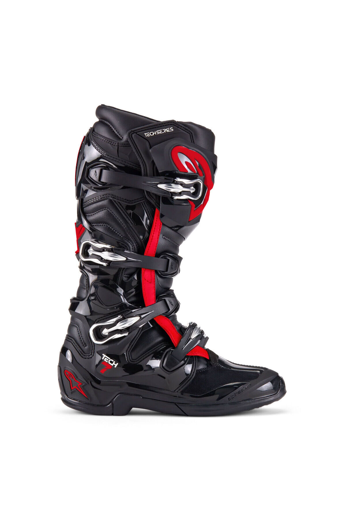 Alpinestars TECH 7 Kros Motosiklet Botu Siyah Kırmızı - Fiyatı