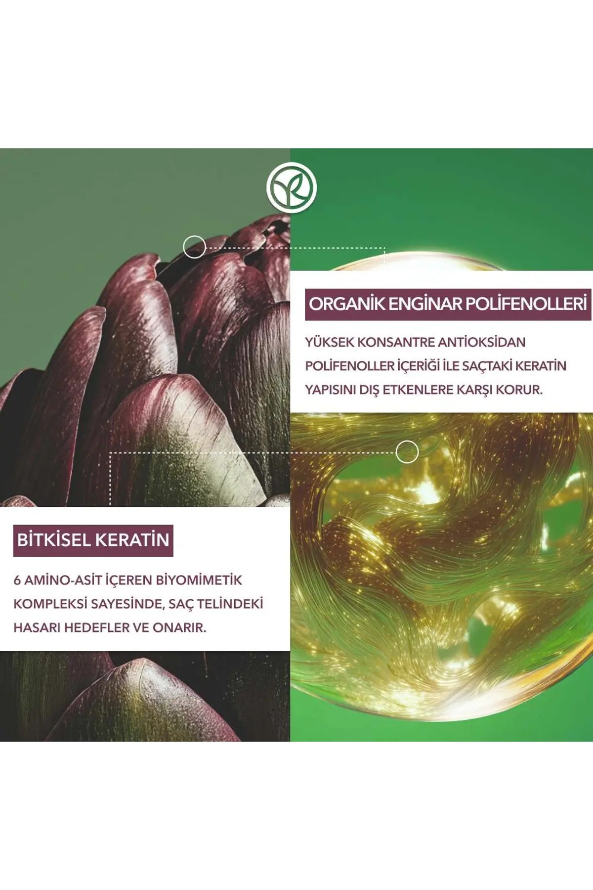 Onarıcı Prebiyotik Saç Maskesi - Yıpranmış Saçlar / Reparation -Vegan — ADAMER1838 — تصویر 2 از 5